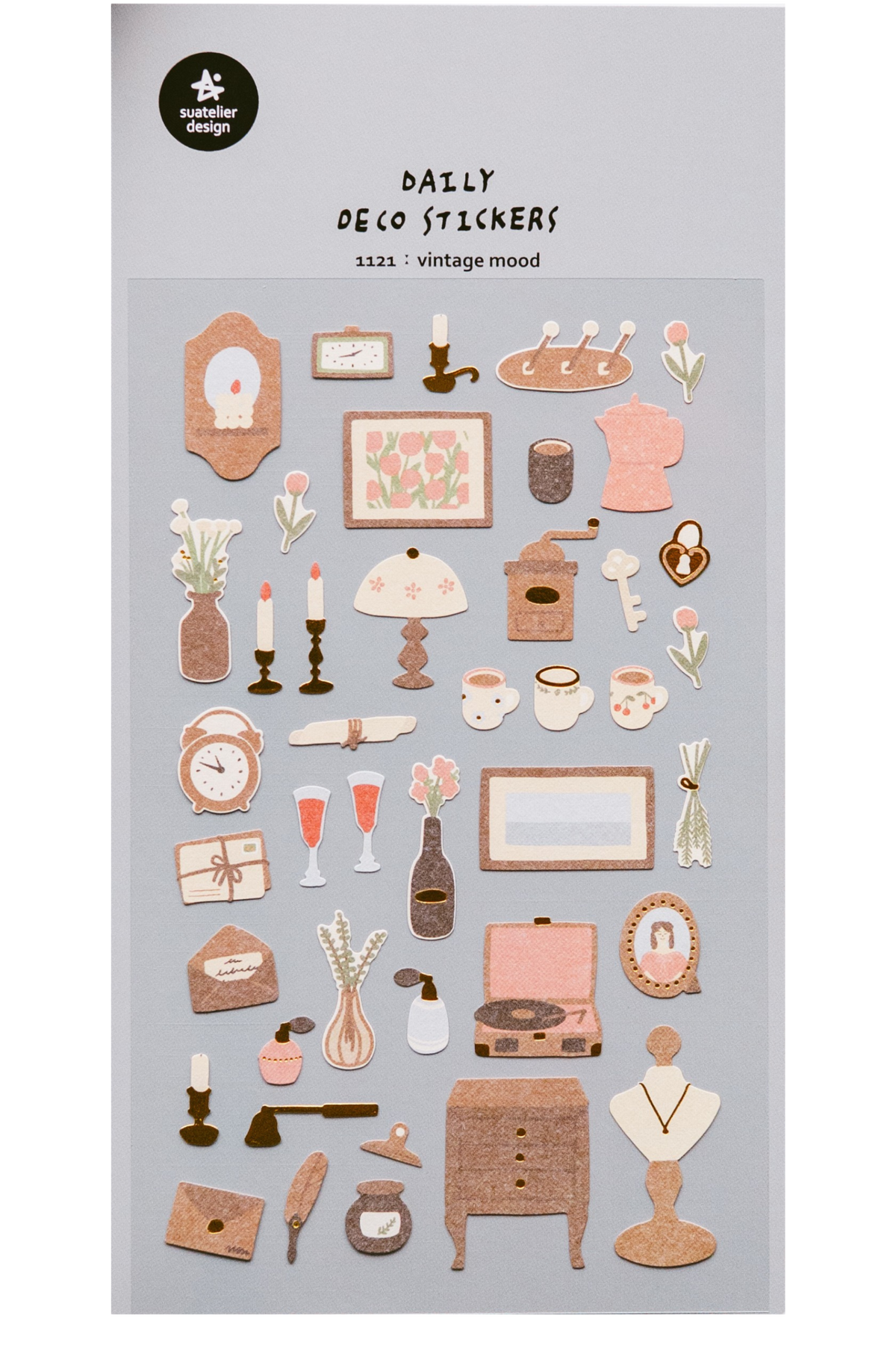 Suatelier Design - Daily Deco Stickers - Vintage Mood 1121