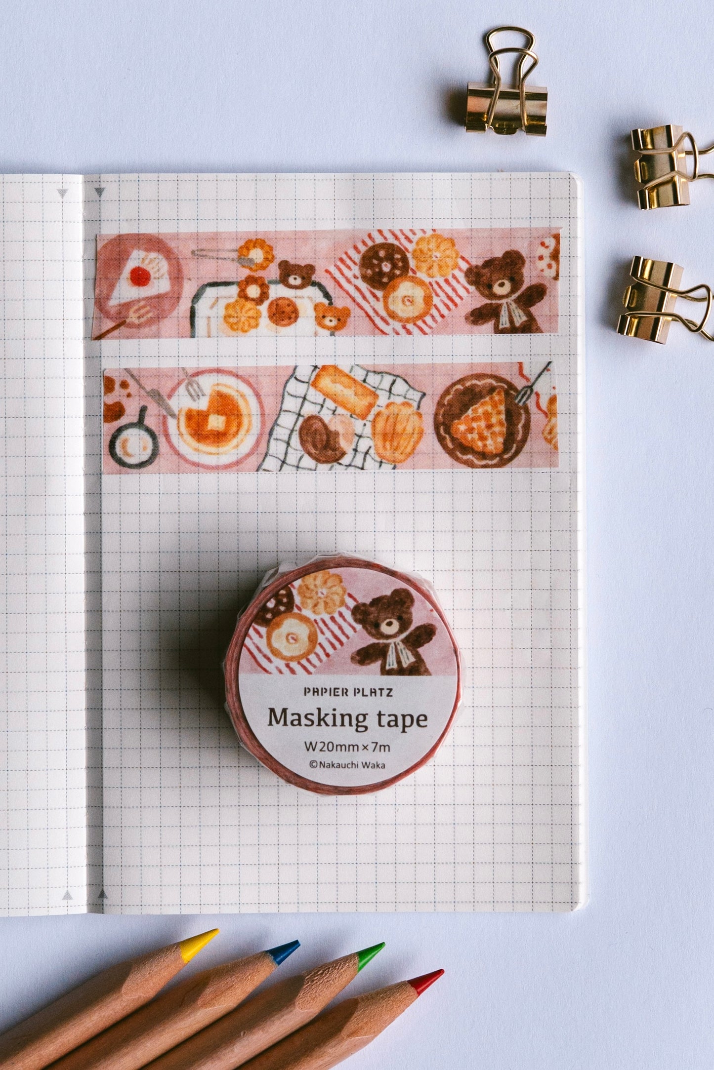 Papier Platz - Bear and Sweets Tape