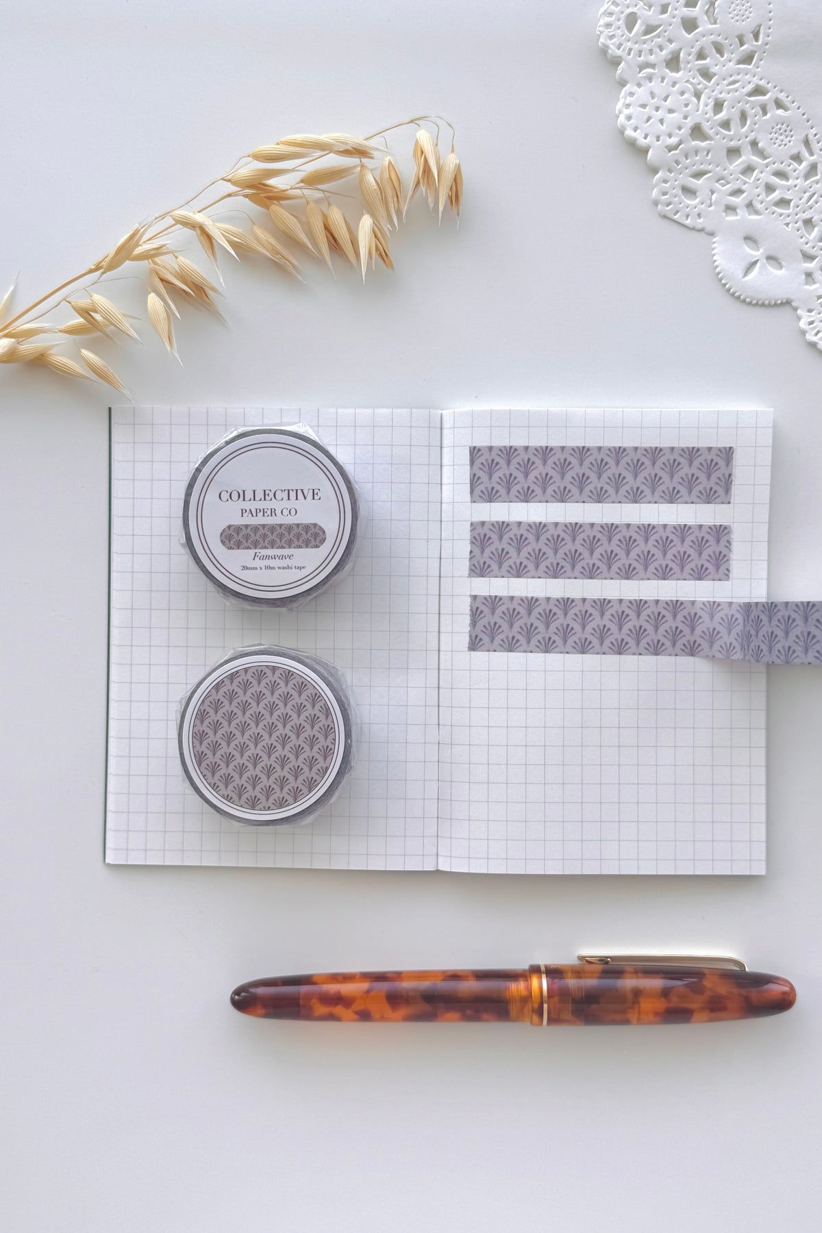 Collective Paper Co Washi Tape - Fanwave