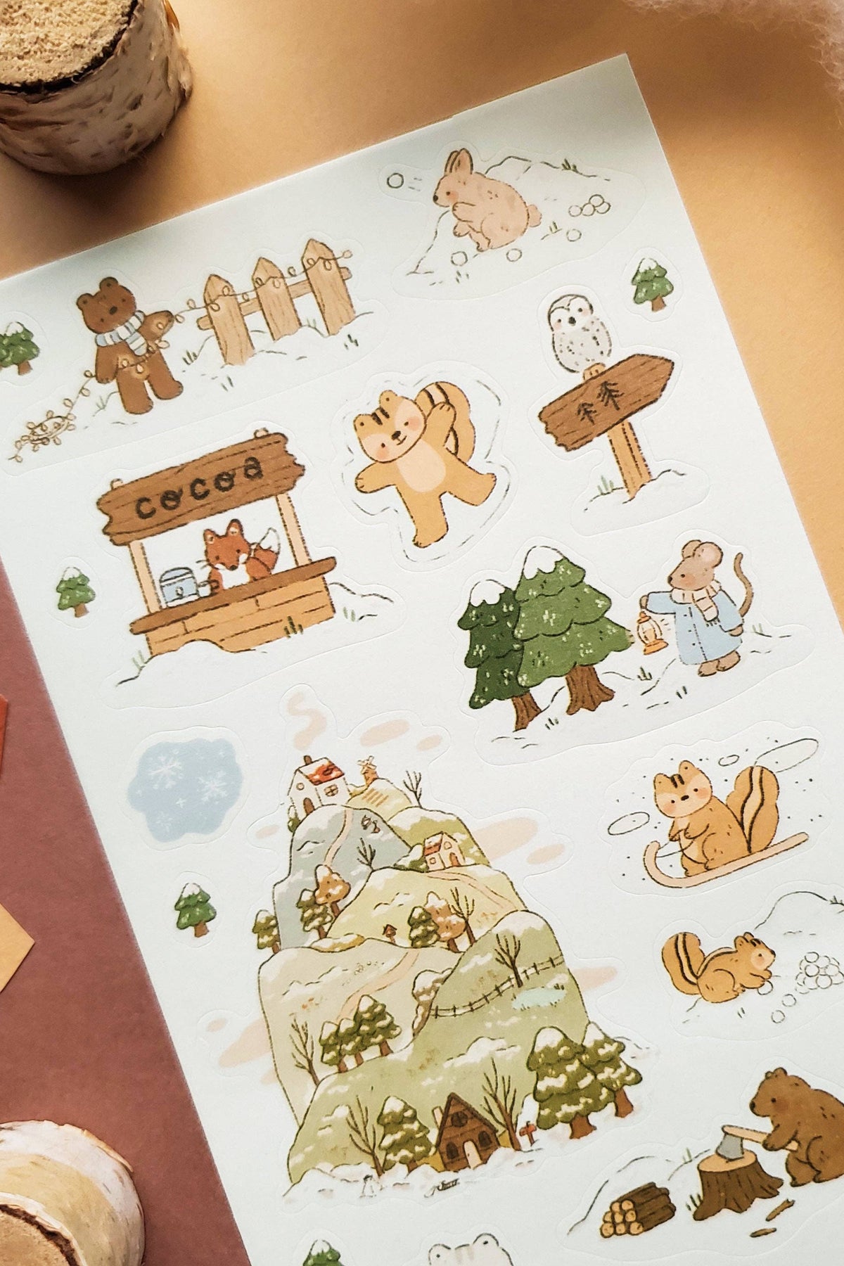 Stickii Club x Nicole Josephine - Woodland Winter