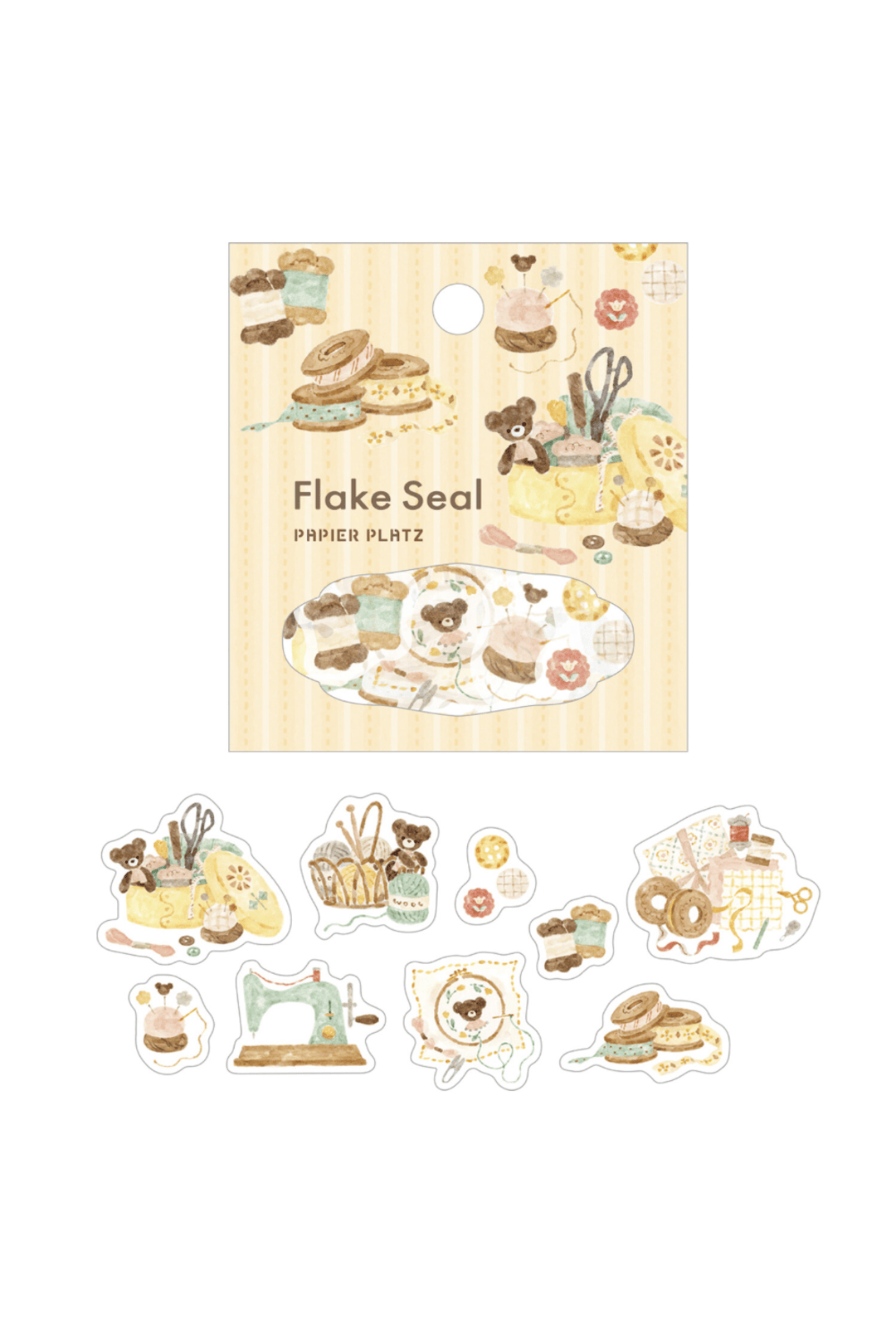 Papier Platz - Bear Sticker Flakes