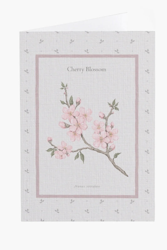 Cherry Blossom Flower Card