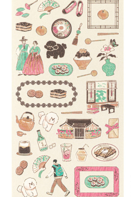 Midori Sticker - A little story from South Korea