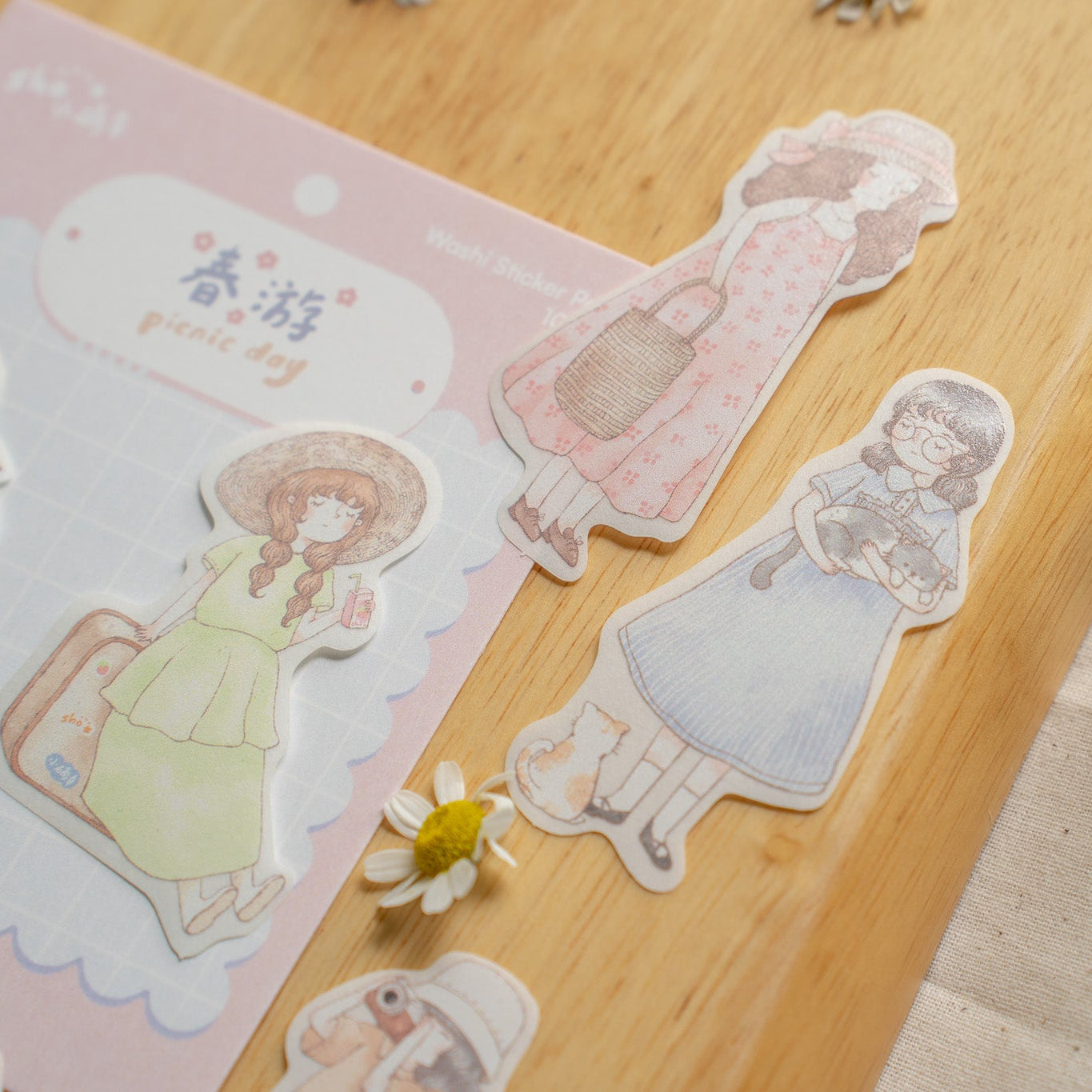 Sho Little Happiness – Picnic Day Sticker Pack