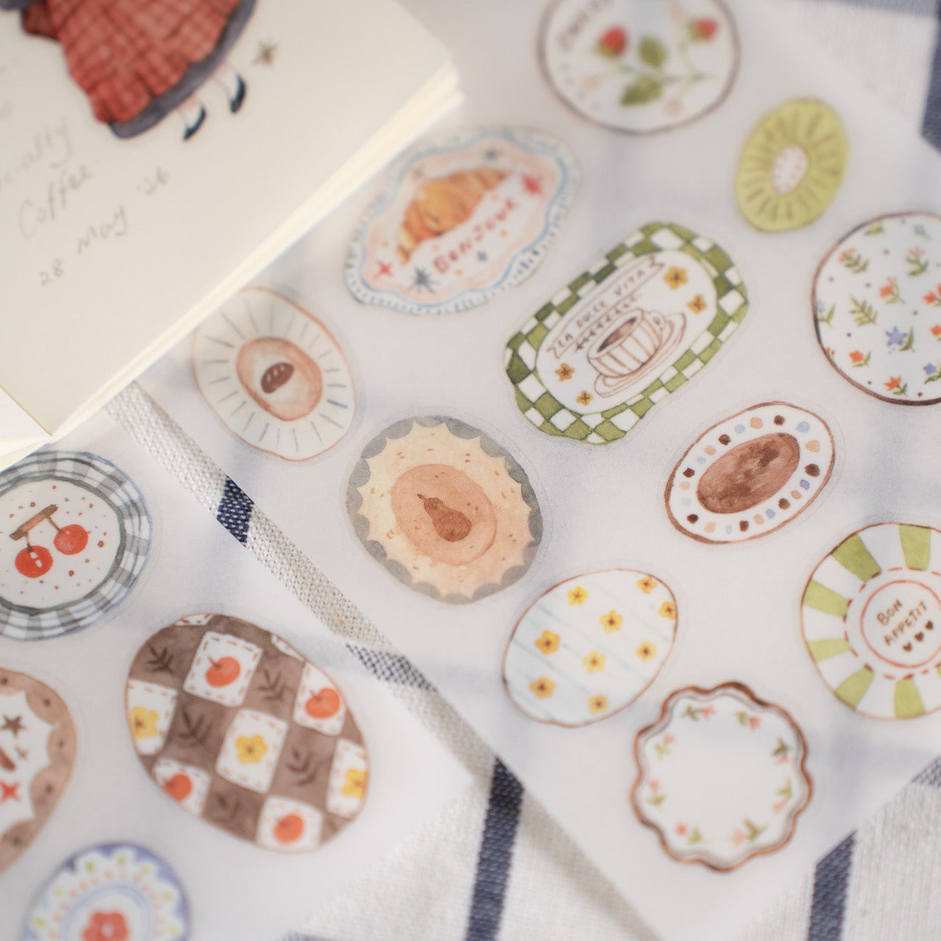 Sho Little Happiness – Plates Transfer stickers