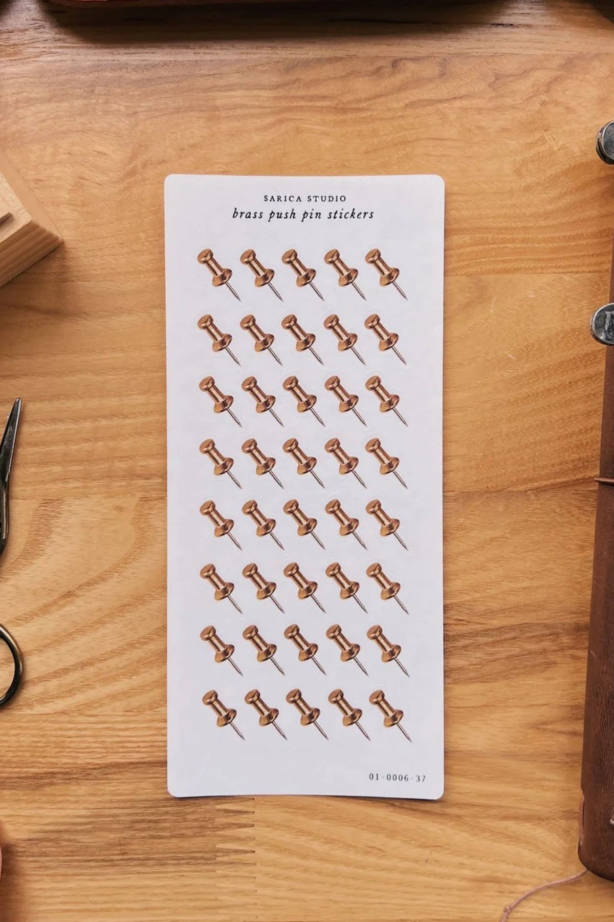 Sarica Studio - Brass Push Pins