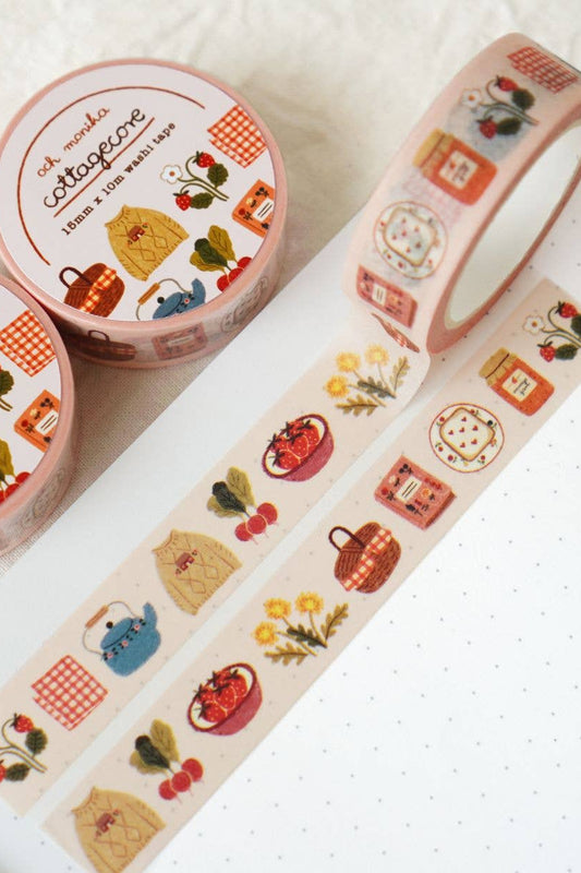 Och Monika - Cottagecore - Decorative Washi Tape