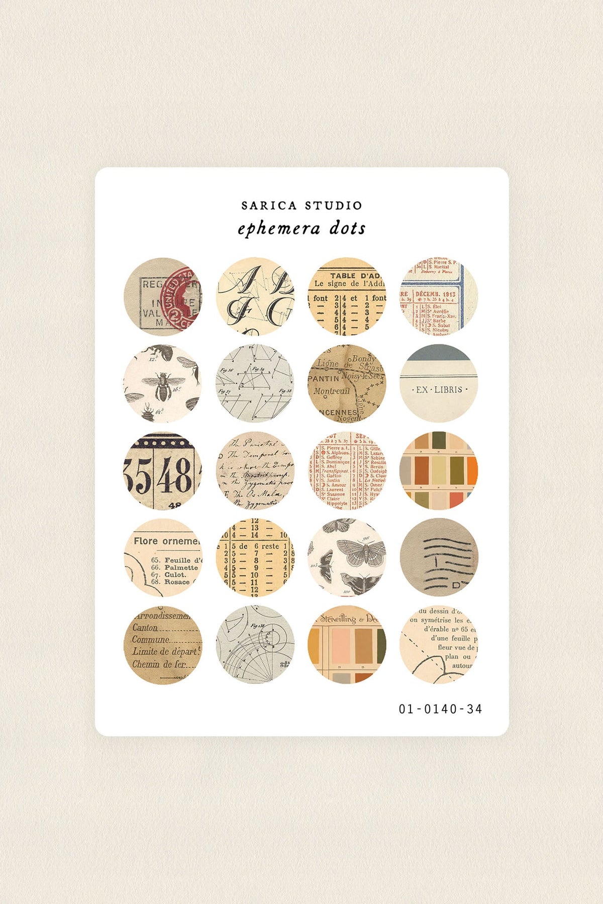 Sarica Studio - Ephemera Dots