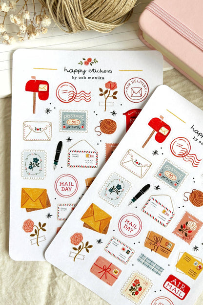 Och Monika - Happy Mail | Snail Mail Stationery