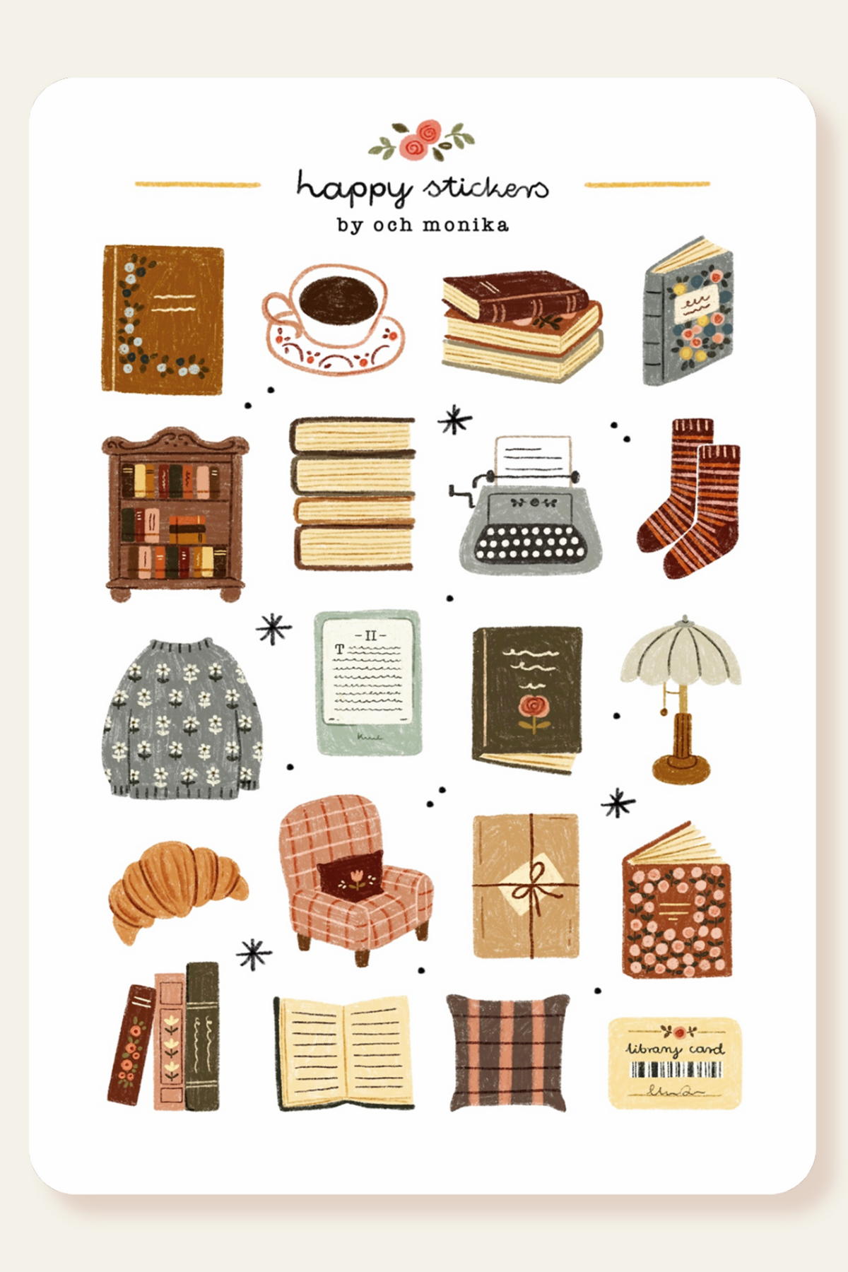 Och Monika - Bookish Corner | Cozy Bookworm Gift