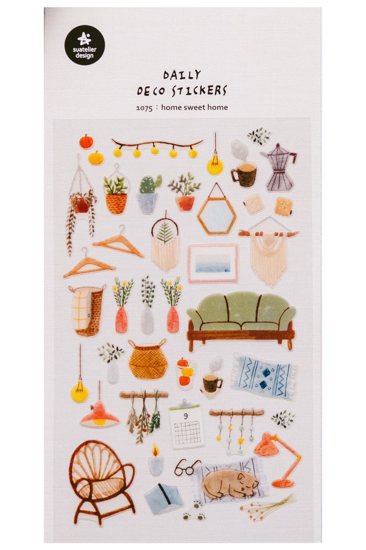 Suatelier Design - Daily Deco Stickers - Home Sweet Home 1075