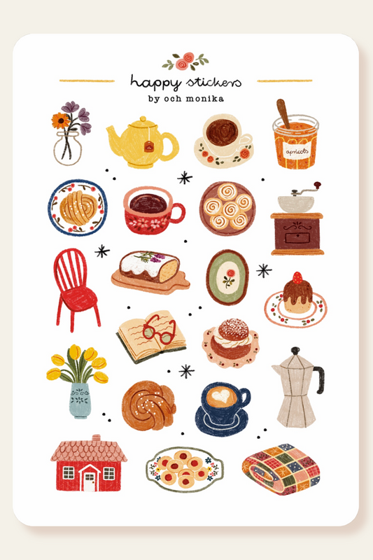 Och Monika - Fika | Hygge Coffee Lover Stationery