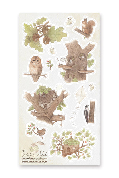 Stickii Club x Beccotti - Tree Houses