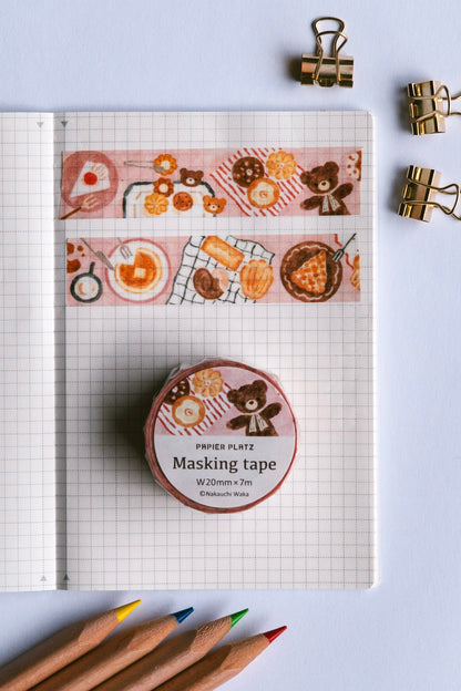 Papier Platz - Bear and Sweets Tape