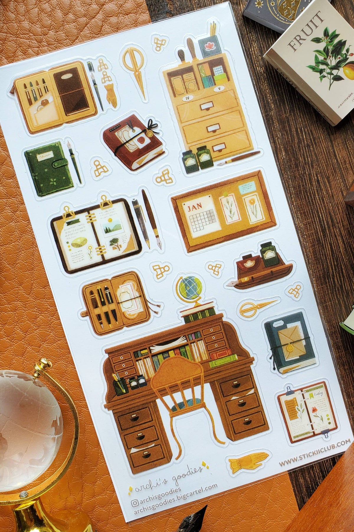 Stickii Club x Archis Goodies - Creative Joys Sticker Sheet