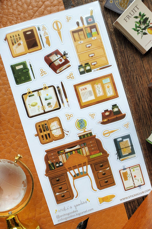 Stickii Club x Archis Goodies - Creative Joys Sticker Sheet
