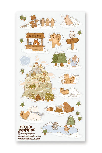 Stickii Club x Nicole Josephine - Woodland Winter