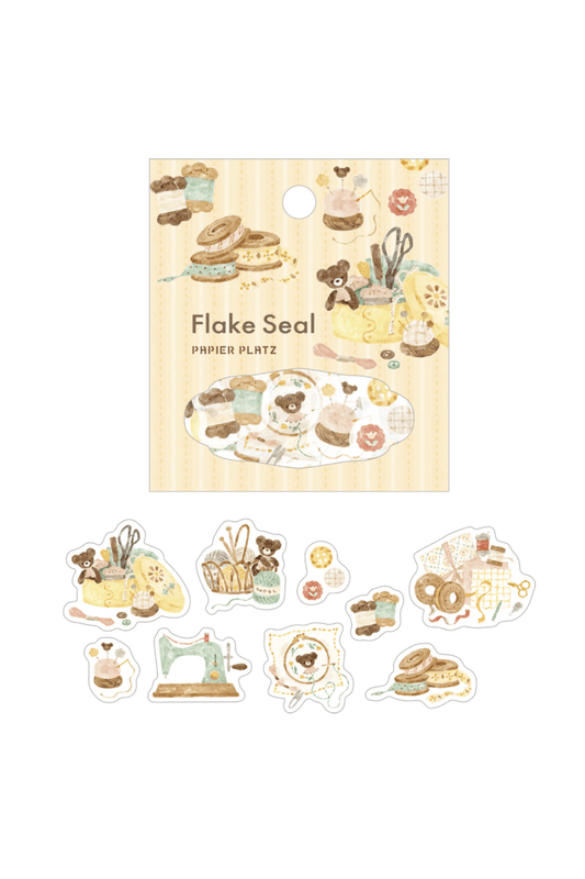 Papier Platz - Bear Sticker Flakes