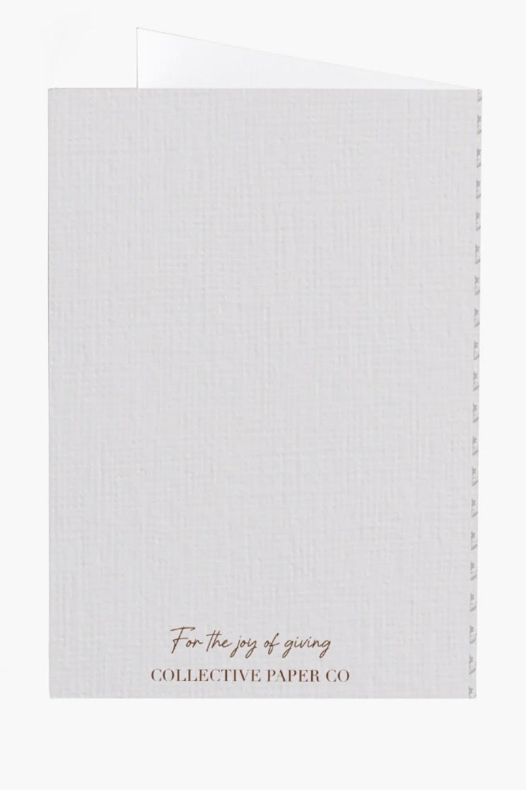 Water Lily Flower Card