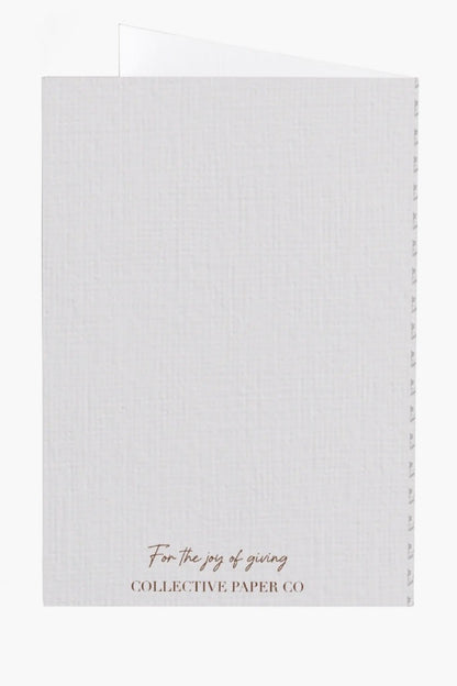 Water Lily Flower Card