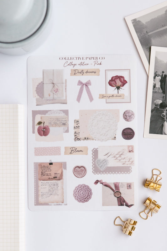 Collage atelier - Pink