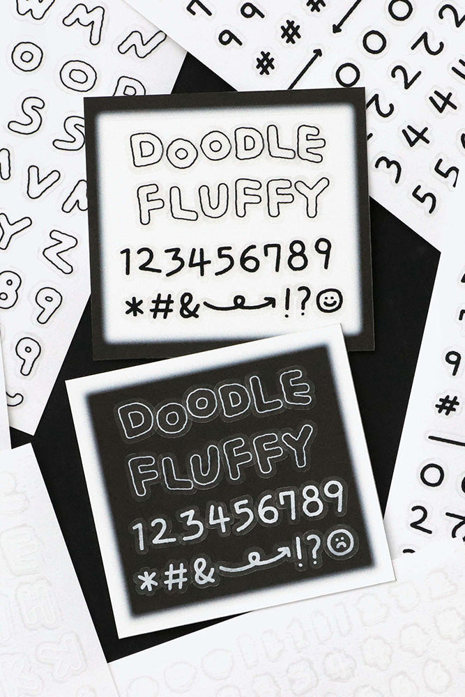 Iconic - Fluffy Sticker Pack