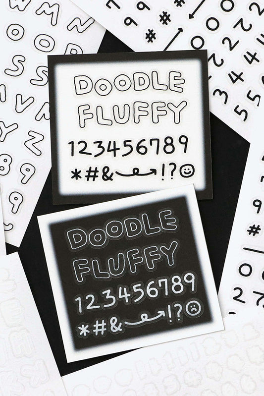 Iconic - Fluffy Sticker Pack