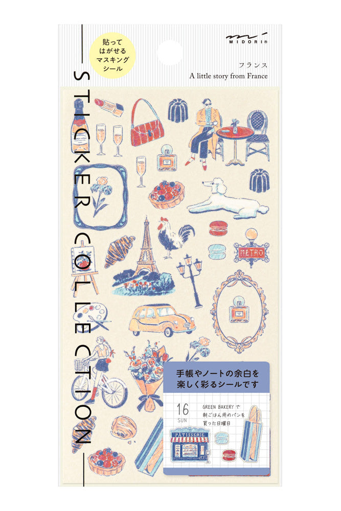 Midori Sticker - A little story from France
