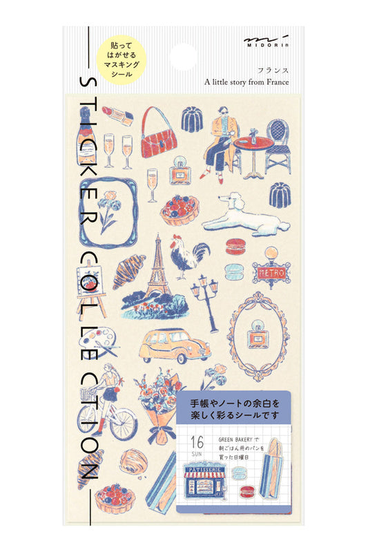 Midori Sticker - A little story from France