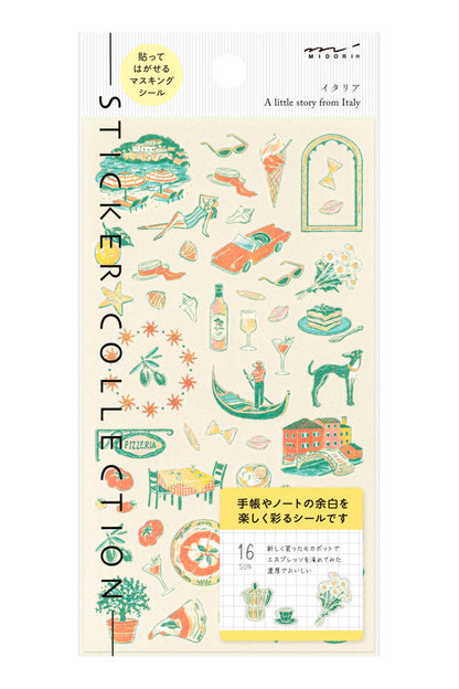 Midori Sticker - A little story from Italy