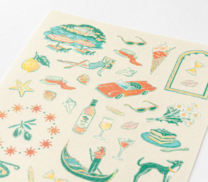 Midori Sticker - A little story from Italy