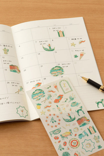 Midori Sticker - A little story from Italy