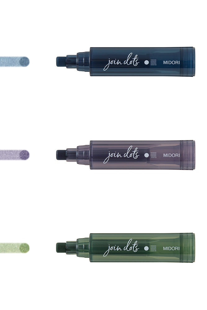 Midori Connecting Pen join dots - Dark