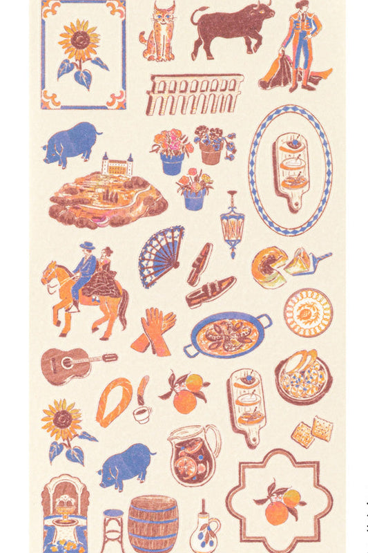 Midori Sticker - A little story from Spain
