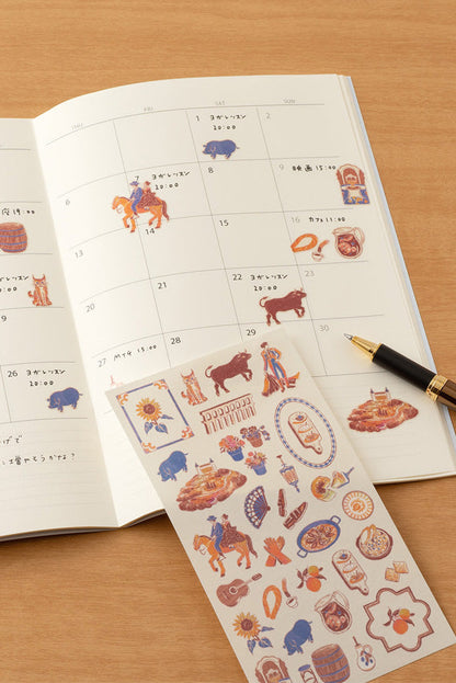 Midori Sticker - A little story from Spain