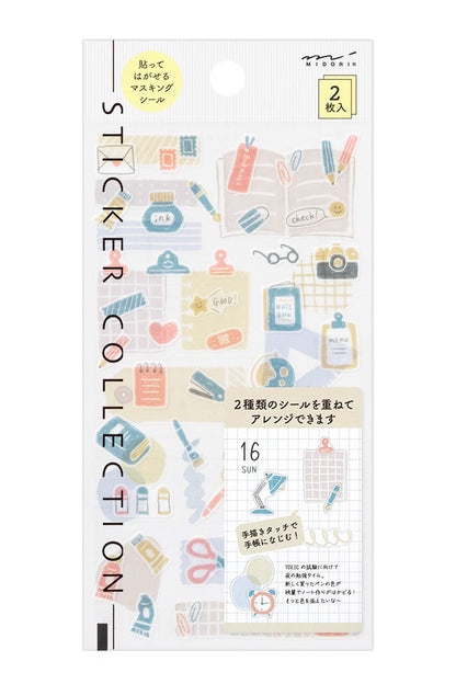 Midori Sticker - Stationery