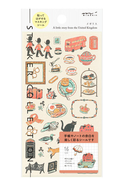 Midori Sticker - A little story from the United Kingdom