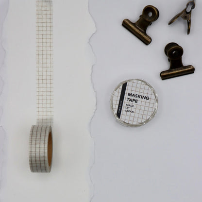 roll of elegant check washi tape by Mind Wave