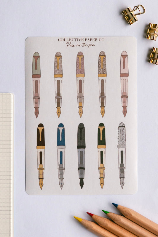 Pass me the pen