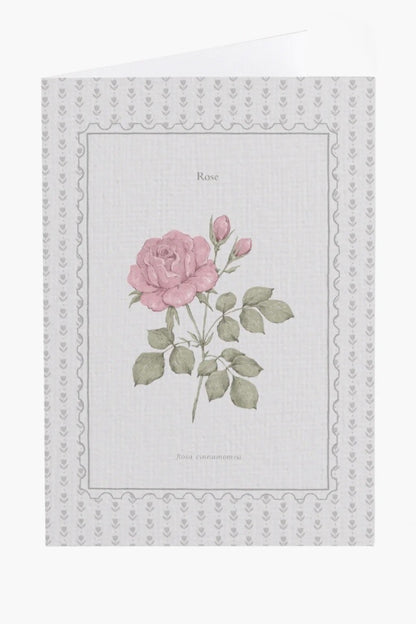 Rose Flower Card