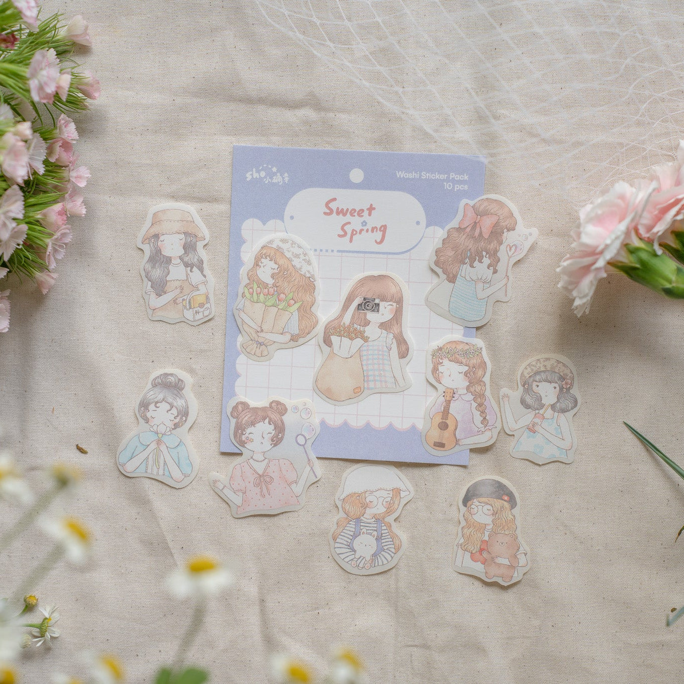 Sho Little Happiness – Sweet Spring Sticker Pack