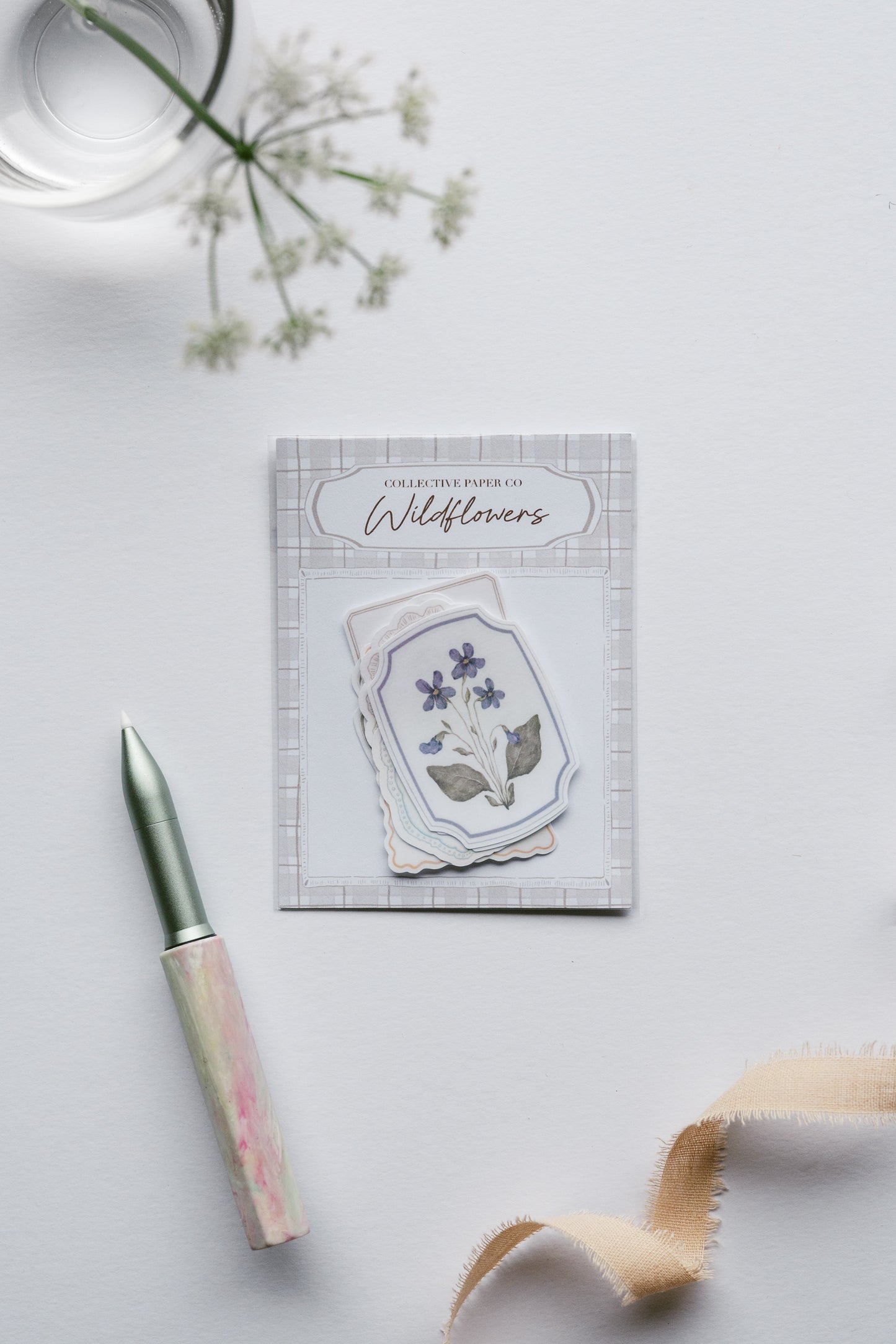Wildflowers sticker set