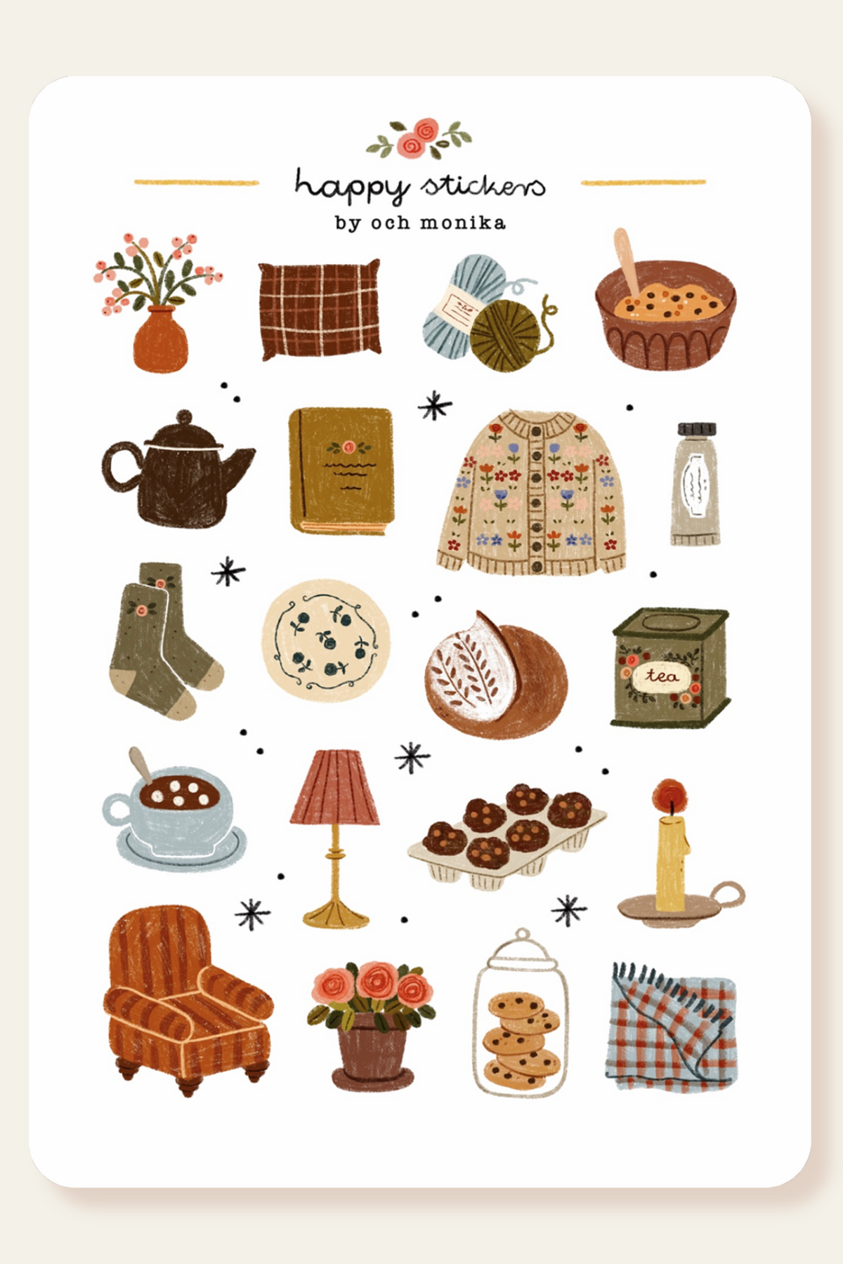 Och Monika - Cozy Home | Hygge Decor Stationery