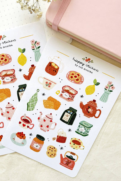 Och Monika - Tea Time | Tea Lover Stationery Gift