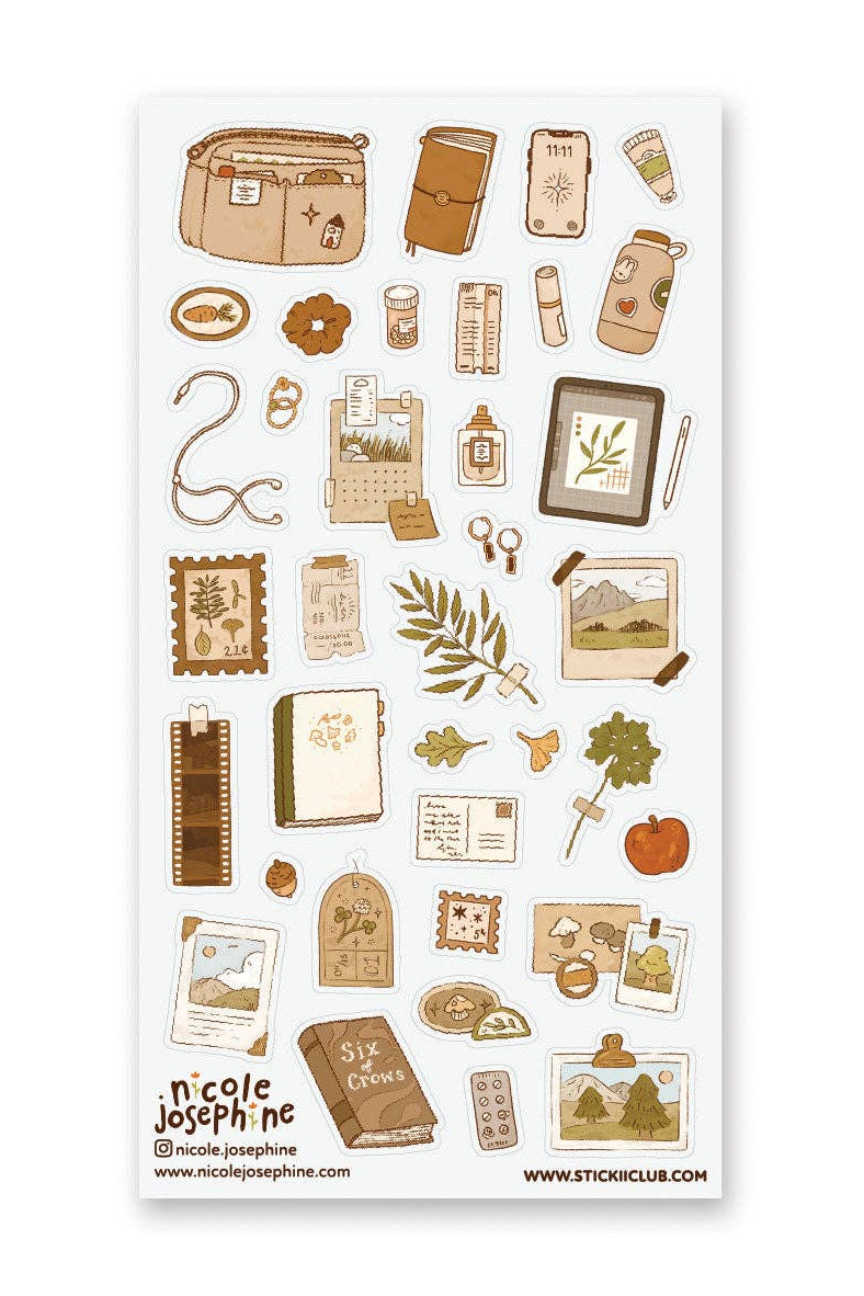 Stickii Club x Nicole Josephine - Creative Days Sticker Sheet