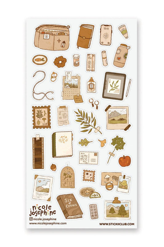 Stickii Club x Nicole Josephine - Creative Days Sticker Sheet