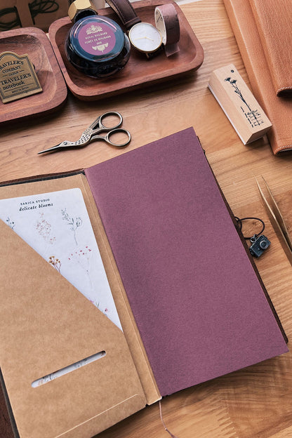 Sarica Studio - Bordeaux Notebook (Standard TN Size)
