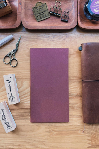 Sarica Studio - Bordeaux Notebook (Standard TN Size)