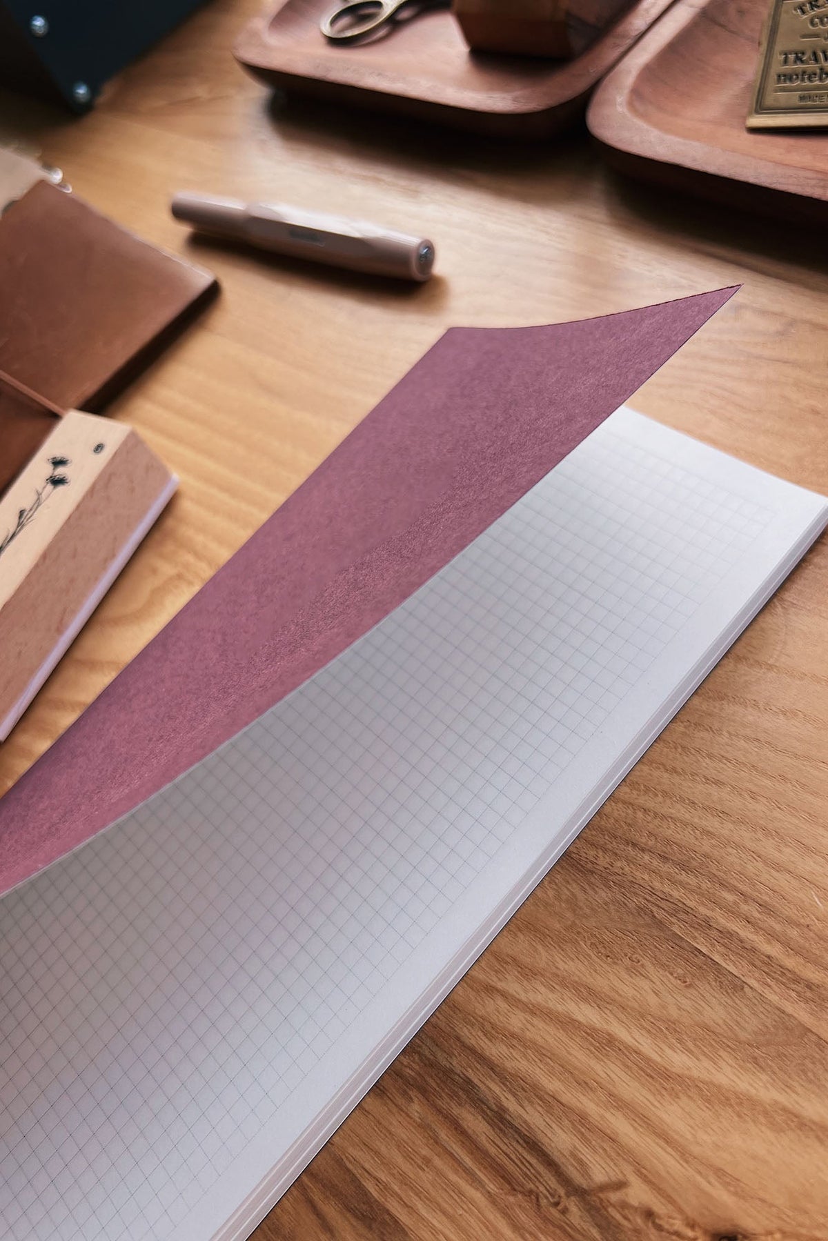 Sarica Studio - Bordeaux Notebook (Standard TN Size)