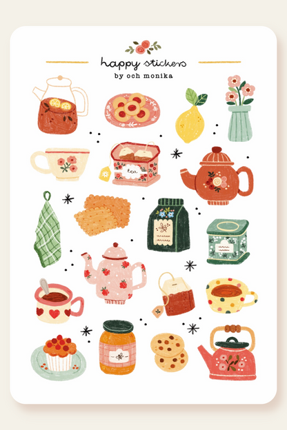 Och Monika - Tea Time | Tea Lover Stationery Gift
